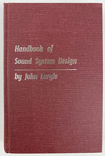 Beispielbild fr Handbook of Sound System Design zum Verkauf von Pistil Books Online, IOBA