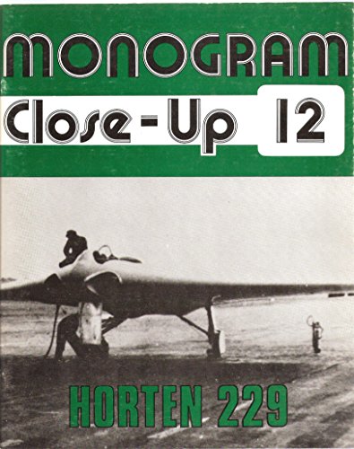 Stock image for Monogram Close-Up 12 Horten 229 for sale by Ramblin Rose Books