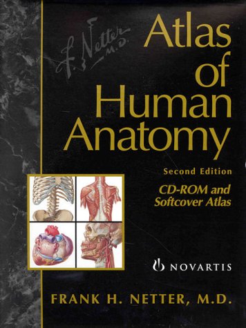 Imagen de archivo de Atlas of Human Anatomy: Combination Package (Book & CD-ROM) a la venta por HPB-Red
