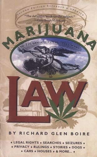 9780914171867: Marijuana Law