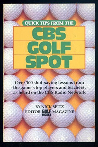 Beispielbild fr Quick tips from the CBS Golf spot zum Verkauf von Wonder Book