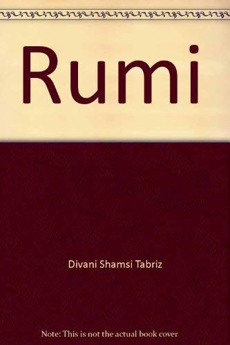 Beispielbild fr Rumi zum Verkauf von Books From California