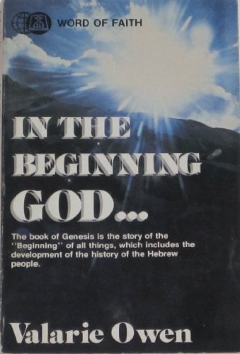 9780914307006: In the beginning God