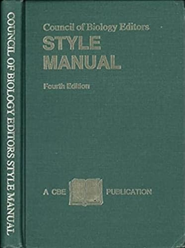 Beispielbild fr Cbe Style Manual zum Verkauf von Wonder Book