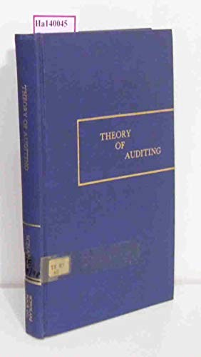 Stock image for Theory of Auditing for sale by Better World Books