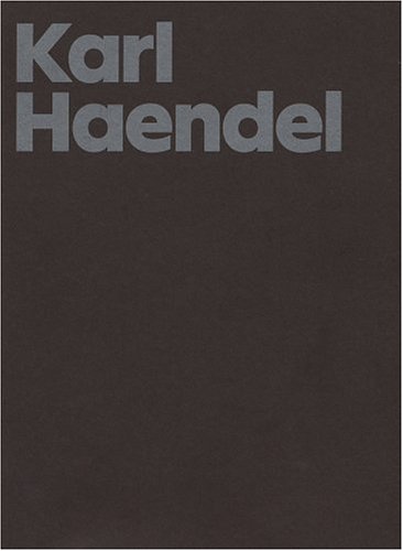 Stock image for Karl Haendel for sale by ANARTIST