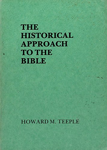 9780914384021: Historical Approach to the Bible (Truth in Religion, 2)