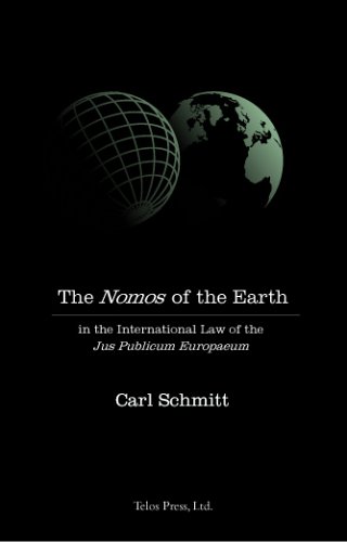 9780914386292: Nomos of the Earth in the International Law of Jus Publicum Europaeum
