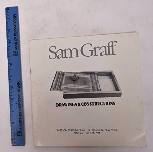 Stock image for Sam Graff: Drawings & constructions for sale by Zubal-Books, Since 1961