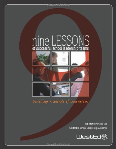 Stock image for Nine Lessons Of Successful School Leadership Teams for sale by BooksRun