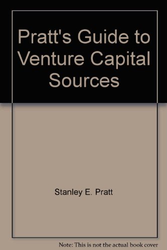 Beispielbild fr Pratts Guide to Venture Capital Sources zum Verkauf von Hawking Books