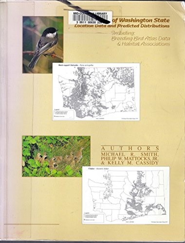 Breeding Birds of Washington State: Location Data and Predicted Distributions