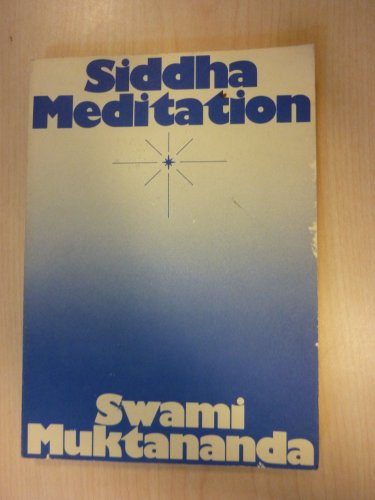 Stock image for Siddha Meditation for sale by WorldofBooks