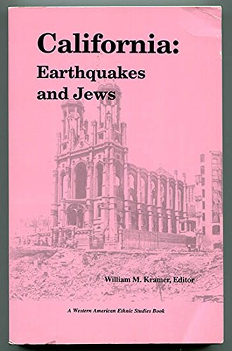 Stock image for California: Earthquakes and Jews. for sale by Henry Hollander, Bookseller