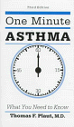 Stock image for One Minute Asthma: What You Need to Know for sale by SecondSale