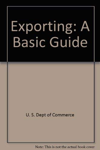 9780914629757: Exporting: A Basic Guide