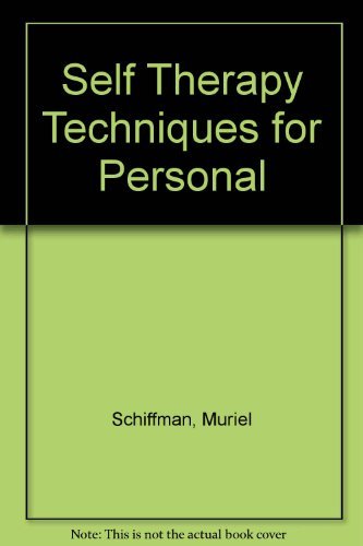 Stock image for Self Therapy Techniques for Personal for sale by GF Books, Inc.