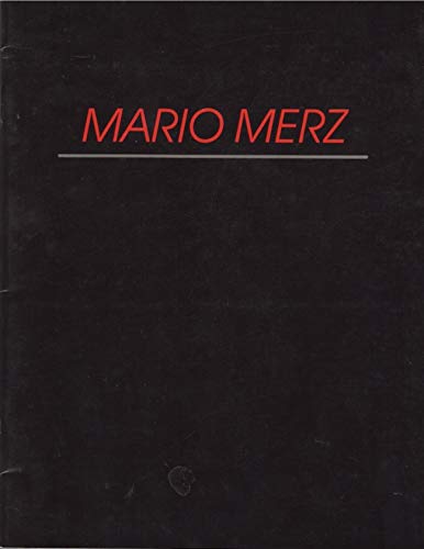 Imagen de archivo de Mario Merz: Paintings and Constructions: Drawings Buffalo Fine Arts Academy a la venta por 246 Books