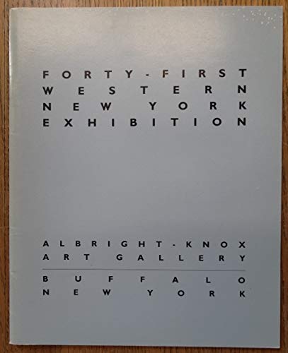 9780914782599: Forty-First Western New York Exhibition