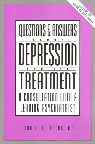 Imagen de archivo de Questions and Answers about Depression and Its Treatment: A Consultation with a Leading Psychiatrist a la venta por ThriftBooks-Dallas