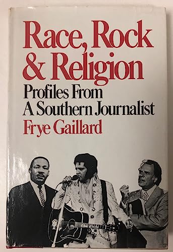 Beispielbild fr Race, Rock & Religion; Profiles from a Southern Journalist zum Verkauf von Argosy Book Store, ABAA, ILAB