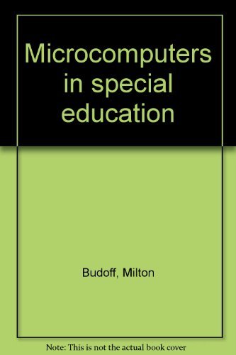 Imagen de archivo de Microcomputers in Special Education : An Introduction to Instructional Applications a la venta por Better World Books