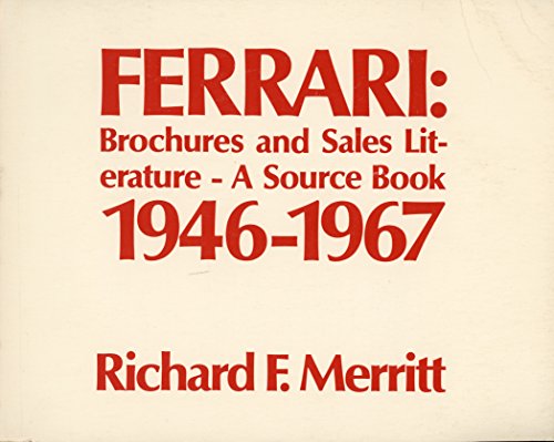 9780914822059: Ferrari: Brochures and Sales Literature - A Source Book