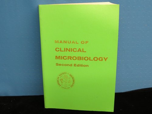 Stock image for Manual of clinical microbiology for sale by ThriftBooks-Dallas