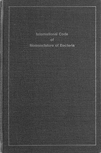 Imagen de archivo de International Code of Nomenclature of Bacteria a la venta por Better World Books