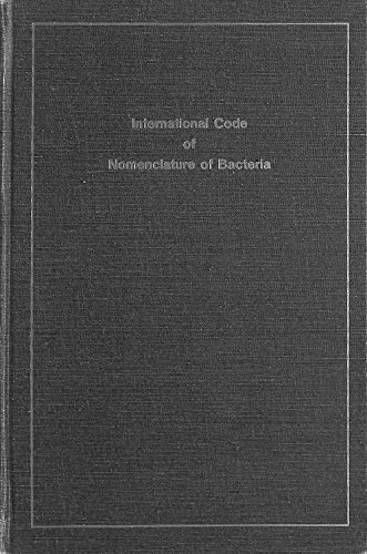 9780914826040: International Code of Nomenclature of Bacteria and Statutes of the International Committee on Systematic Bacteriology and Statutes of the bacteriology