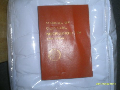 Beispielbild fr Manual of clinical microbiology zum Verkauf von Wonder Book