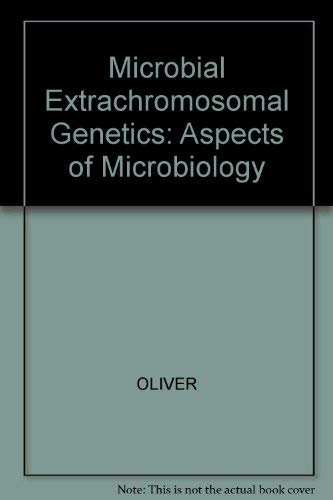 Beispielbild fr Microbial Extrachromosomal Genetics (Aspects of Microbiology) zum Verkauf von HPB-Red