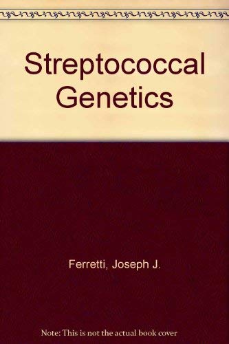 Imagen de archivo de Streptococcal Genetics a la venta por HPB-Red