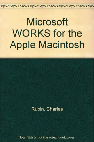 Imagen de archivo de Microsoft Works on the Apple Macintosh a la venta por Aaron Books