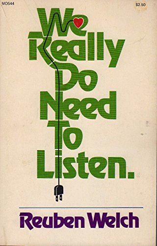 9780914850847: We really do need to listen [Hardcover] by