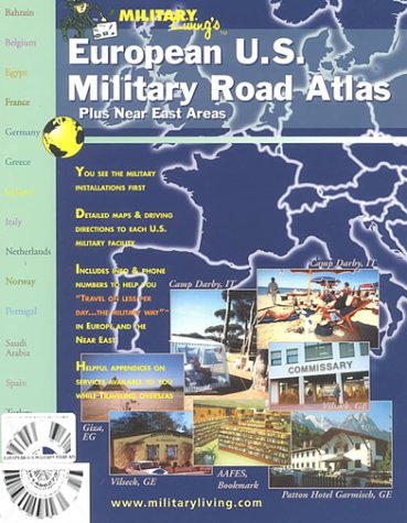 Stock image for European U. S. Military Road Atlas Plus Near East Areas for sale by Inside the Covers