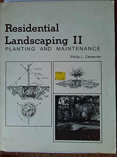 Beispielbild fr Residential Landscaping II 1092 zum Verkauf von ThriftBooks-Dallas