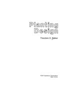 Stock image for Planting design for sale by Wonder Book