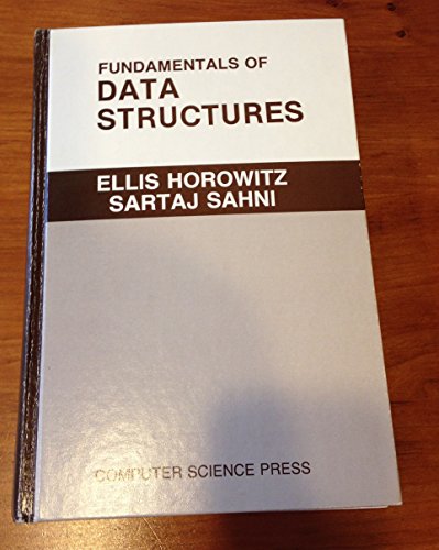 Imagen de archivo de Fundamentals of Data Structure a la venta por Better World Books