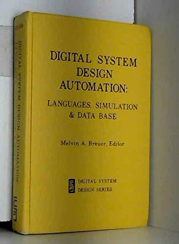 Stock image for Digital System Design Automation: Languages, Simulation & Data Base for sale by BookDepart