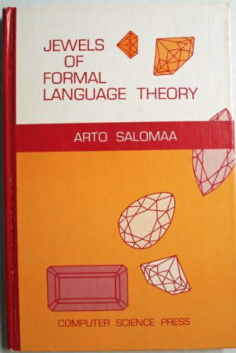 Beispielbild fr Jewels of Formal Language Theory zum Verkauf von Better World Books