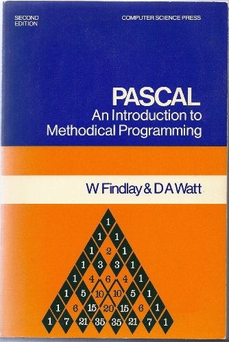 Imagen de archivo de Pascal an Introduction to Methodical Programming Edition a la venta por Wonder Book