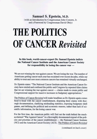 Stock image for The Politics of Cancer Revisited for sale by Your Online Bookstore