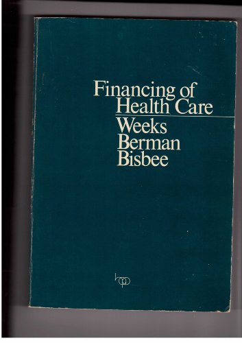 Imagen de archivo de Financing of Health Care a la venta por UHR Books