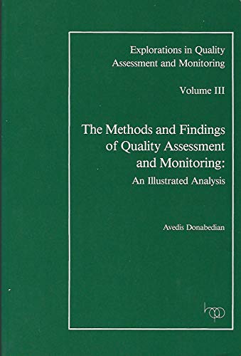 Beispielbild fr Methods and Findings of Quality Assessment and Monitoring: An Illustrated Analysis (Explorations in Quality Assessment and Monitoring, Vol 3) zum Verkauf von Books From California