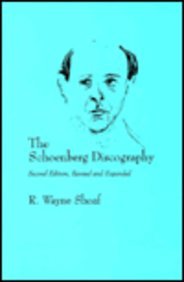 Imagen de archivo de The Schoenberg Discography a la venta por M & M Books