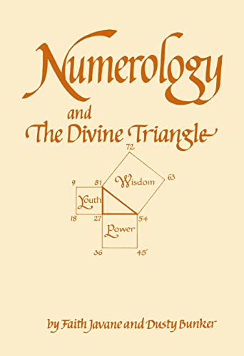 Stock image for Numerology and the Divine Triangle for sale by HPB Inc.