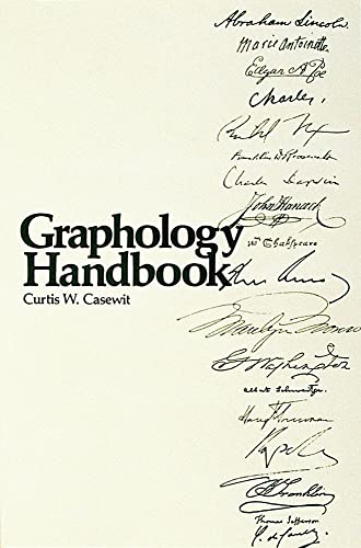 Imagen de archivo de GRAPHOLOGY HANDBOOK a la venta por Kennys Bookshop and Art Galleries Ltd.