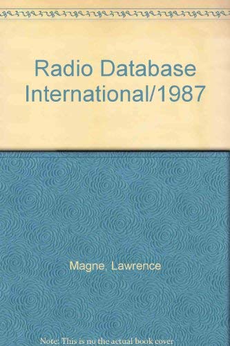 Beispielbild fr Radio Database International : Worldwide Broadcasting Edition zum Verkauf von Better World Books