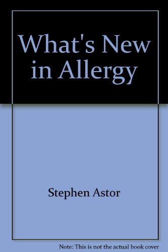 Stock image for What's New in Allergy for sale by Half Price Books Inc.